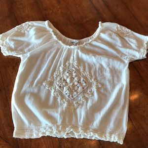 Joie embroidered top